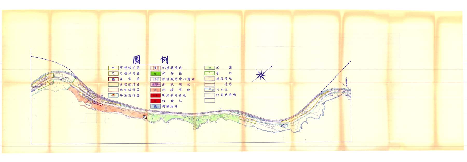 頭城濱海風景特定區計畫圖