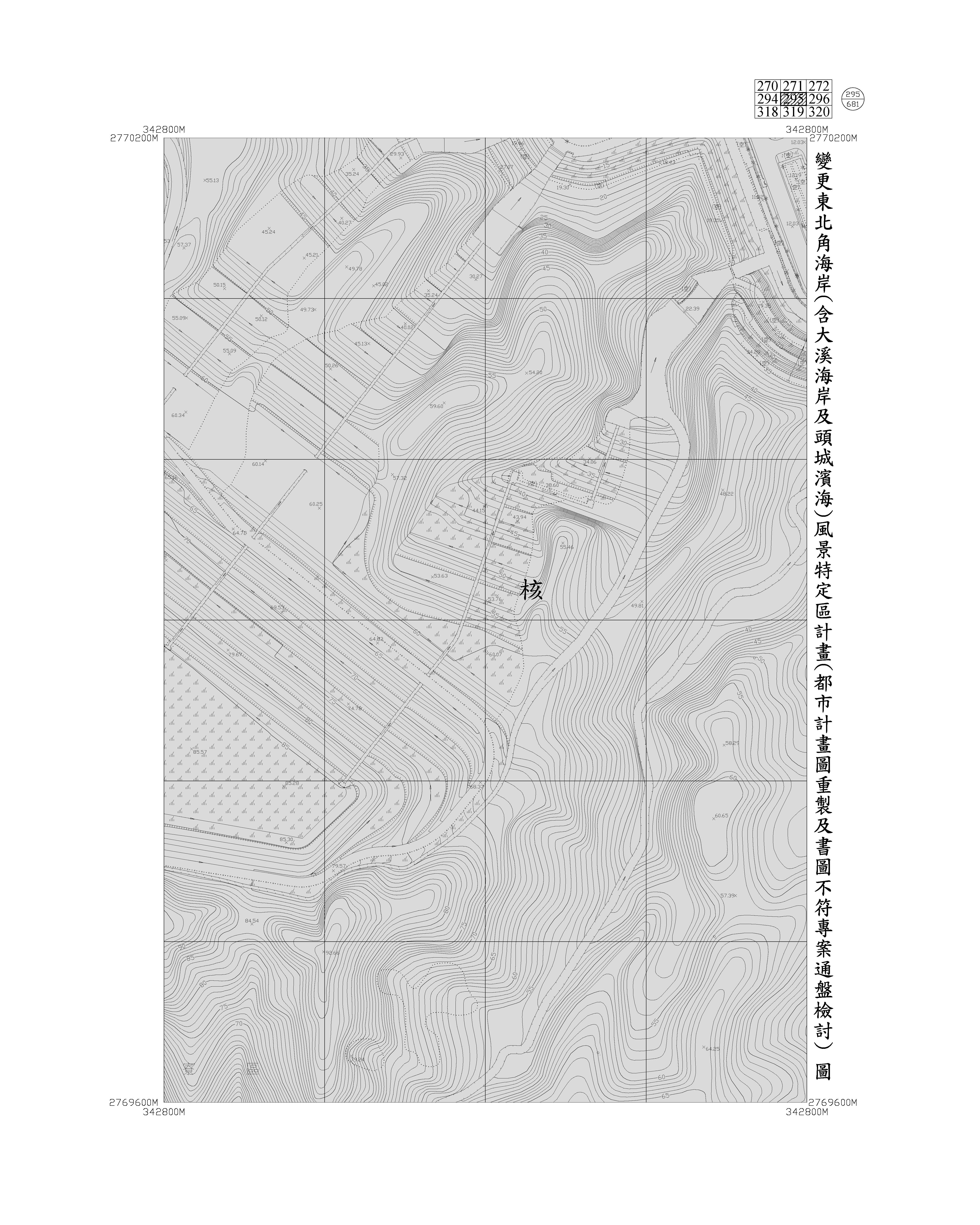 含大溪海岸及頭城濱海都市計畫圖重製及書圖不符專案通盤檢討圖資304